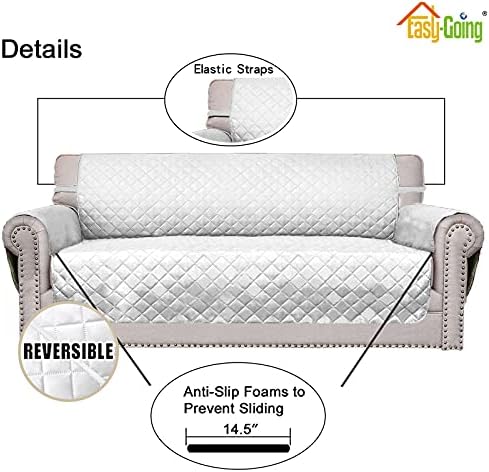 Easy-Going Reversible Couch Cover, 3 Cushion Sofa - Image 3