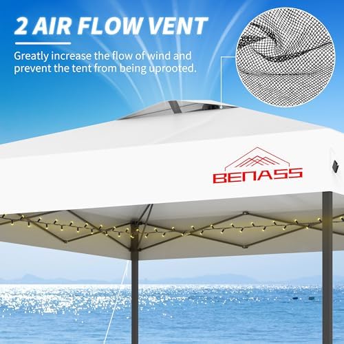 10x10 Pop Up Canopy Tent with 3 Sidewalls - Image 3