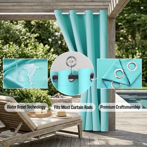 DIVA EN CAMINO DEC Outdoor Patio Curtain Waterproof Darkening Thermal Insulated - Image 5