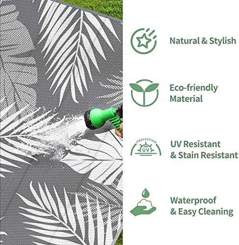 GENIMO Outdoor Rug, Waterproof Plastic Rugs - Image 6