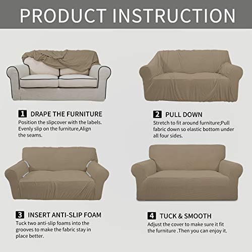 Easy-Going Stretch Couch Covers - Image 5