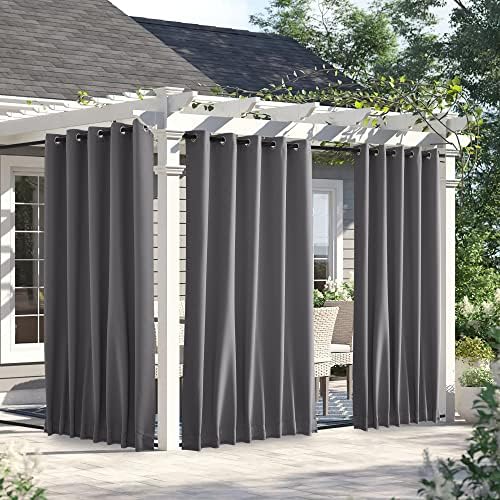 NICETOWN 2 Panels Outdoor Curtains by NICETOWN