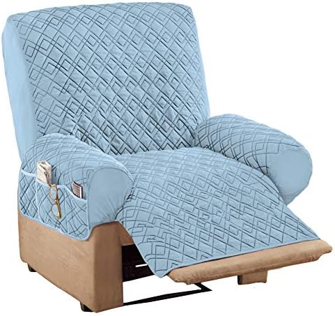 Collections Etc Diamond-Shape Quilted Stretch Recliner Cover by CollectionsEtc