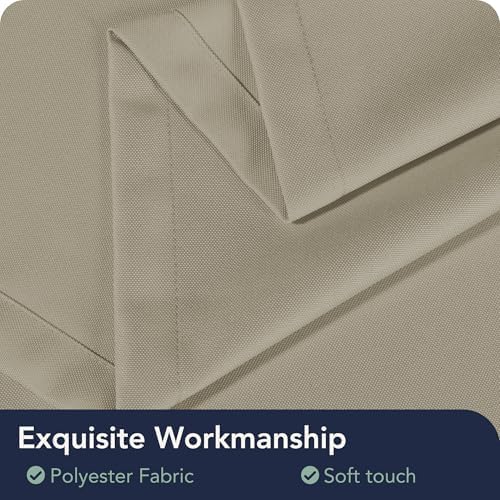 Outdoor Curtains for Patio Waterproof, 8 Panels, Rod Pocket - Image 5