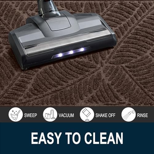 Colorxy Waterproof Front Doormat, Sturdy Natural Rubber Door Mat - Image 5