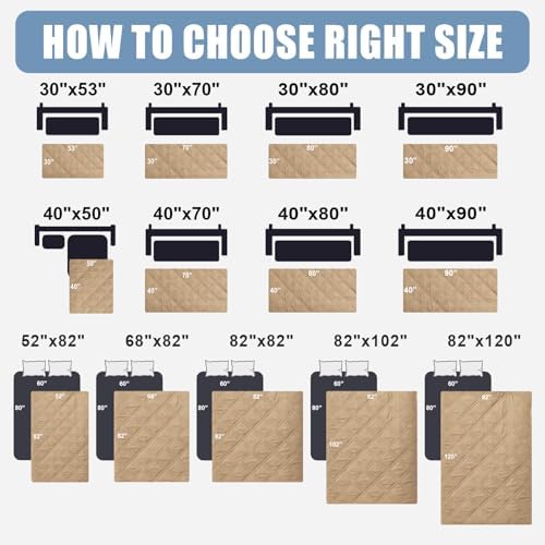 Smiry Waterproof Reversible Pet Couch Covers - Image 6