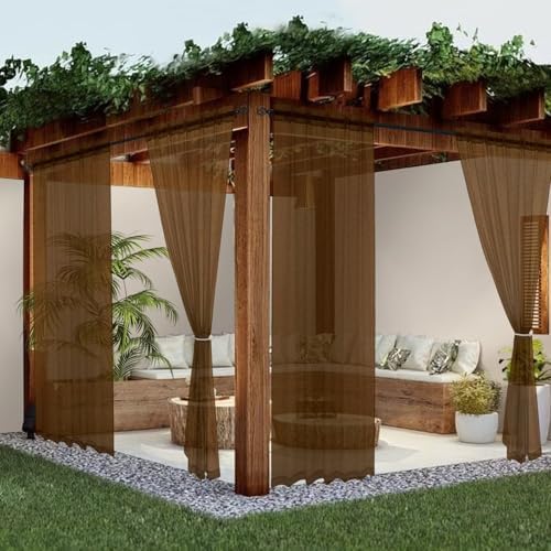 youleyar Sheer Outdoor Curtains by Youleyar