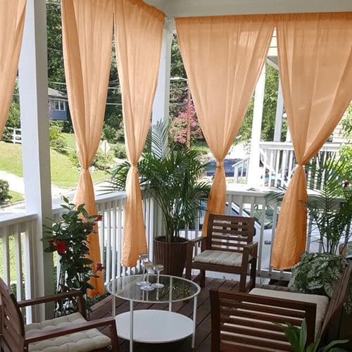 youleyar Sheer Outdoor Curtains - Image 4