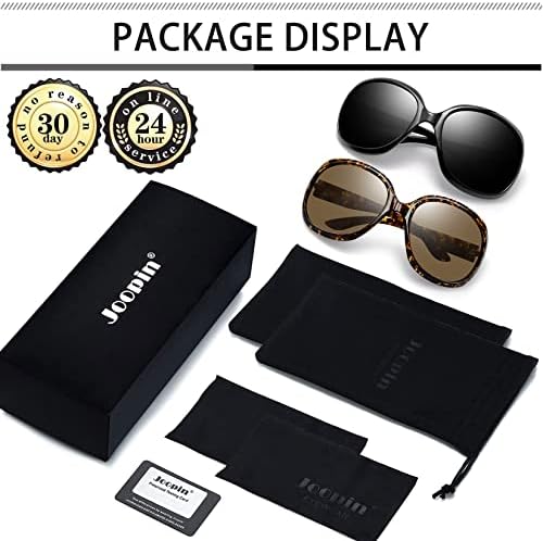 Joopin Oversized Sunglasses Womens Trendy Polarized Large Driving Sun Glasses - Image 6