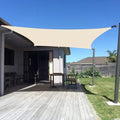 SUNNY GUARD 20' x 23' Rectangle Shade Sail 95% UV Block Outdoor Canopy by SUNNYGUARD