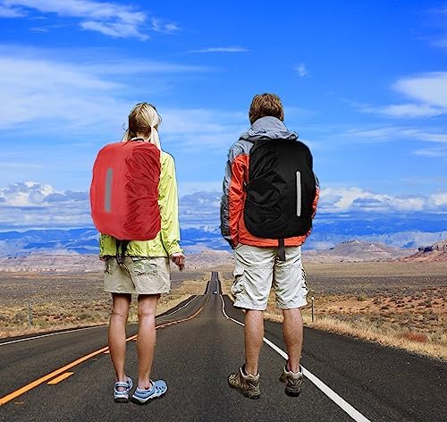 2 Pack Waterproof Rain Cover for Backpack, Backpack Rain Cover - Image 6