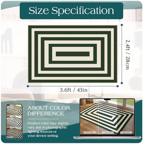 Modern Outdoor Rug - Image 2