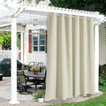 RYB HOME Outdoor Curtains for Patio Waterproof Privacy Thermal Insulated by RYBHOME
