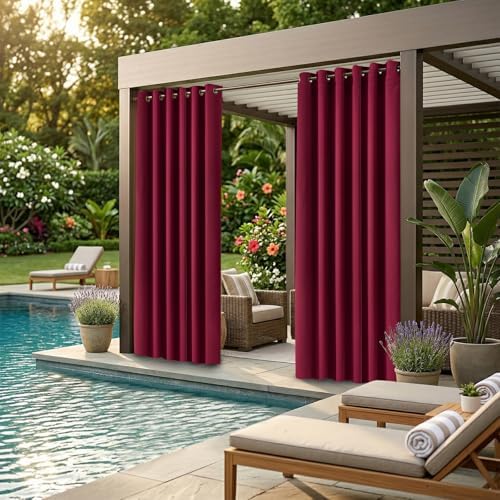 DIVA EN CAMINO DEC Outdoor Patio Curtain Waterproof Darkening Thermal Insulated - Image 2