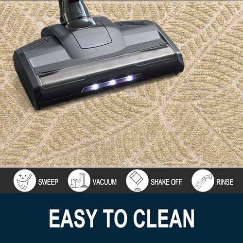 Colorxy Waterproof Front Doormat, Sturdy Natural Rubber Door Mat - Image 5