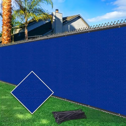 6ftx50ft Fence Privacy Screen Heavy Duty 170 GSM Windscreen & Dustproof Fabric by Cisvio