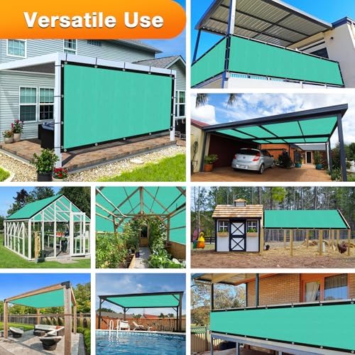 Artpuch Outdoor Pergola Shade Cover 8' X 12' Sun Shade Cloth - Image 6