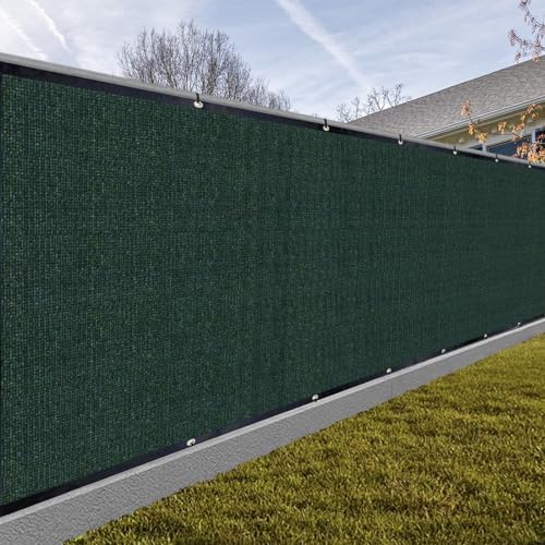 SUNNY GUARD 6’ x 20' Privacy Fence Screen, Heavy Duty HDPE Mesh by SUNNYGUARD
