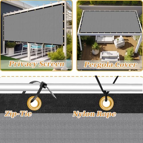 Shade&Beyond Customized Size 15' X 15' Shade Cloth - Image 4