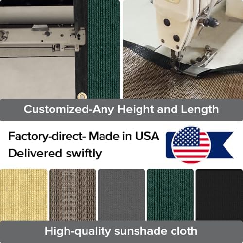 3'X16' Fence Privacy Screen Heavy Duty 170 GSM Windscreen & Dustproof Fabric - Image 2