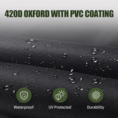 Heavy Duty 8 Mil Tarp Cover Waterproof UV Resistant Tarpaulin Used - Image 2