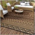 MontVoo-Outdoor Rug Carpet Waterproof 5x8 ft Reversible Patio Rug RV Camping by MontVoo