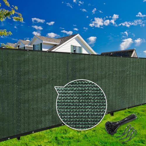 KANAGAWA 6ft x64ft Balcony Privacy Screen Fence, 90% Blockage Heavy Duty 175 by KANAGAWA