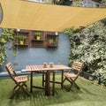 10' x 13' Rectangle Sun Shade Sail, 185 GSM HDPE by LagemiexShadeProduct