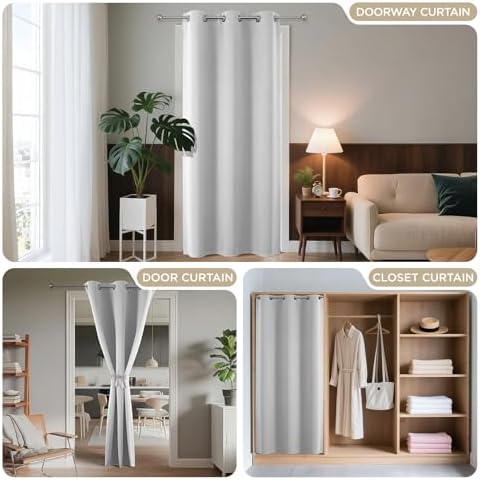Joydeco Door Curtain Blackout Curtains - Image 4