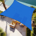 Shade&Beyond 8'X18' Sun Shade Sail Blue Rectangle by ShadeBeyond