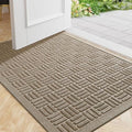 Mibao Front Door Mat Outside Entrance, Heavy Duty Welcome Mat, Stain and Fade by Mibao