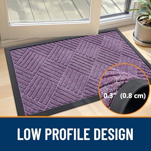 OLANLY Front Door Mat Outside Entrance 47x32, Waterproof Heavy-Duty Doormat - Image 5