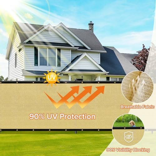 8'X28' Privacy Screen Fence Commercial Shade Cover - Image 4