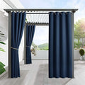 RYB HOME Outdoor Curtains for Patio Waterproof Privacy Thermal Insulated by RYBHOME