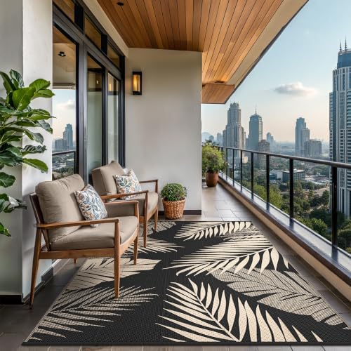 GENIMO Outdoor Rug, Waterproof Plastic Rugs - Image 4