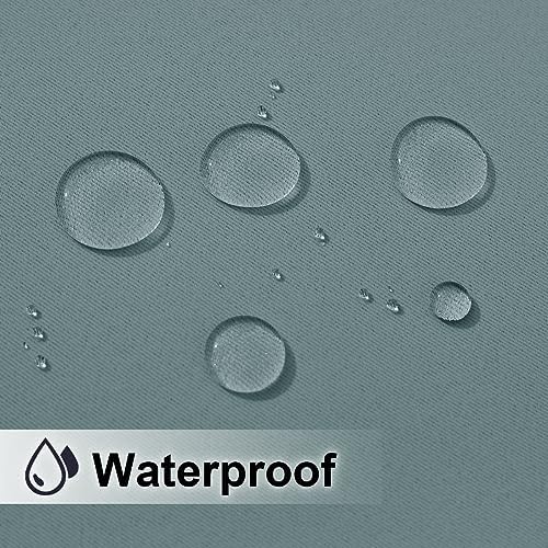 NICETOWN Outdoor Curtain for Patio Waterproof Extra Wide 100 in, Sun Blocking - Image 3