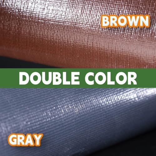 RAINDEWAY 8x10 Feet 18Mil Super Heavy Duty Tarp Waterproof Tarps Cover - Image 4