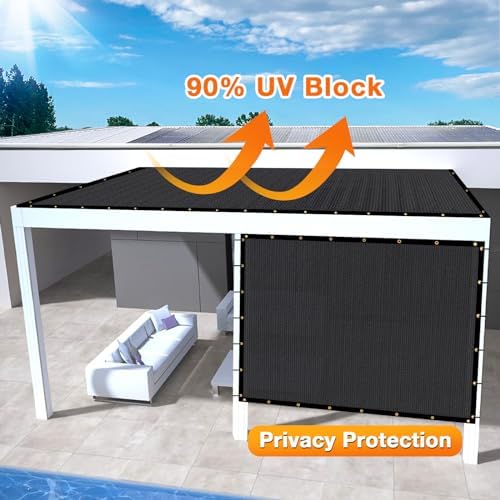 Artpuch Outdoor Pergola Shade Cover 6x13 FT Sun Shade Cloth - Image 3