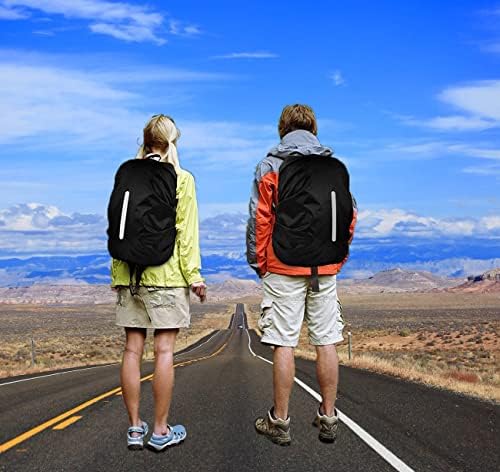 2 Pack Waterproof Rain Cover for Backpack, Backpack Rain Cover - Image 6