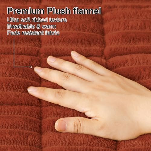 Smiry Couch Cover for Dogs, Non Slip Washable Sofa Protector for Pets - Image 2