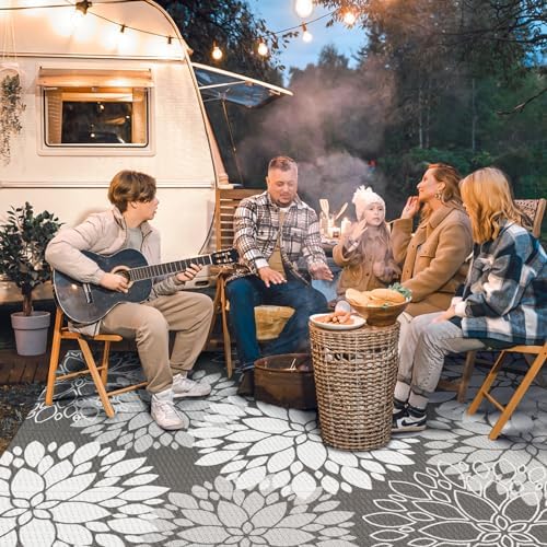 LuxStep Outdoor Rug Outdoor Plastic Straw Rug Patio Mat Large Area Rug Outdoor - Image 3