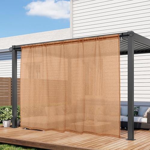 youleyar Sheer Outdoor Curtains - Image 2
