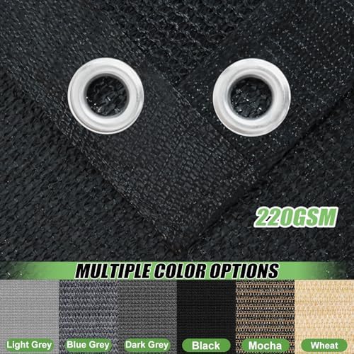 90% Outdoor Sun Shade Cloth, Privacy Screen Sunshades - Image 4