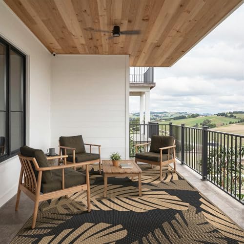 GENIMO Outdoor Rug, Waterproof Plastic Rugs - Image 6
