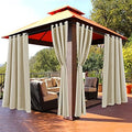 BONZER Waterproof Outdoor Curtains by Bonzer