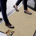 GORILLA GRIP Traffic Guard Indoor Outdoor Heavy Duty Door Mat, 60x36 Beige by GorillaGrip