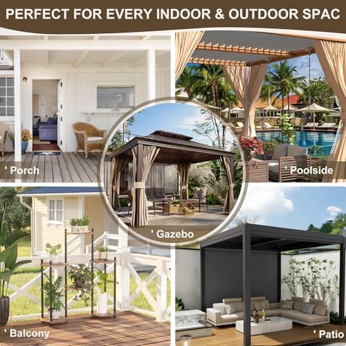 Outdoor Patio Curtains Waterproof - Image 7