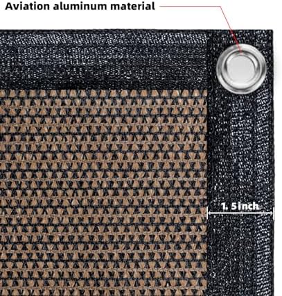 SUNNY GUARD 8’ x 50' Privacy Fence Screen, Heavy Duty HDPE Mesh - Image 3