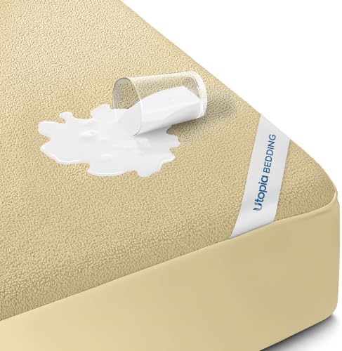 Waterproof Full Size Mattress Protector fits Upto 15" Deep Pocket by UTOPIABEDDING