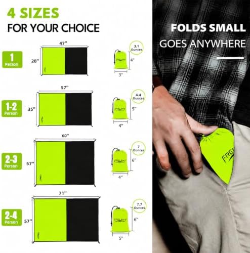 Frelaxy Pocket Picnic Blanket, Waterproof Blanket - Image 2